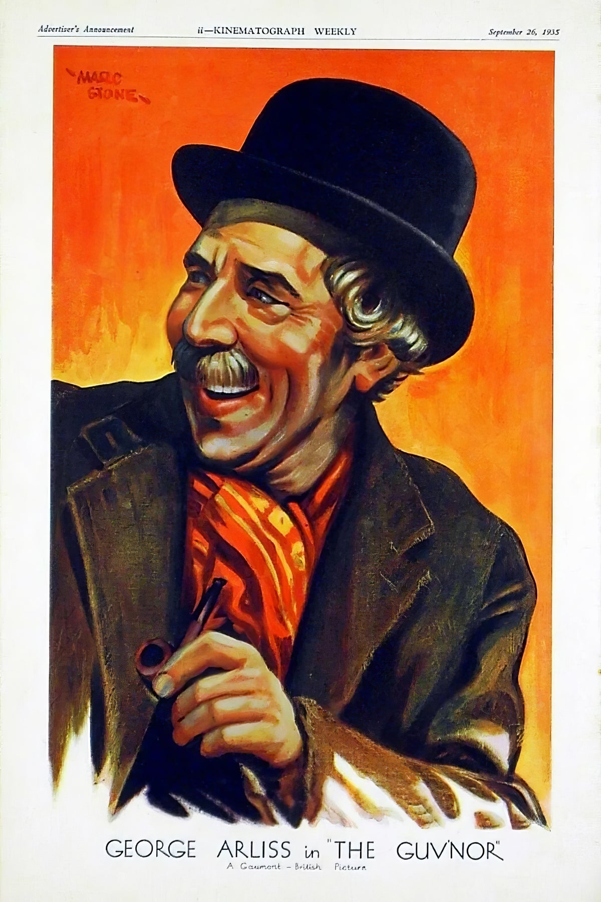 The Guv_nor (1935) Film/Movie Premium Waterproof & Tear Resistant Posters