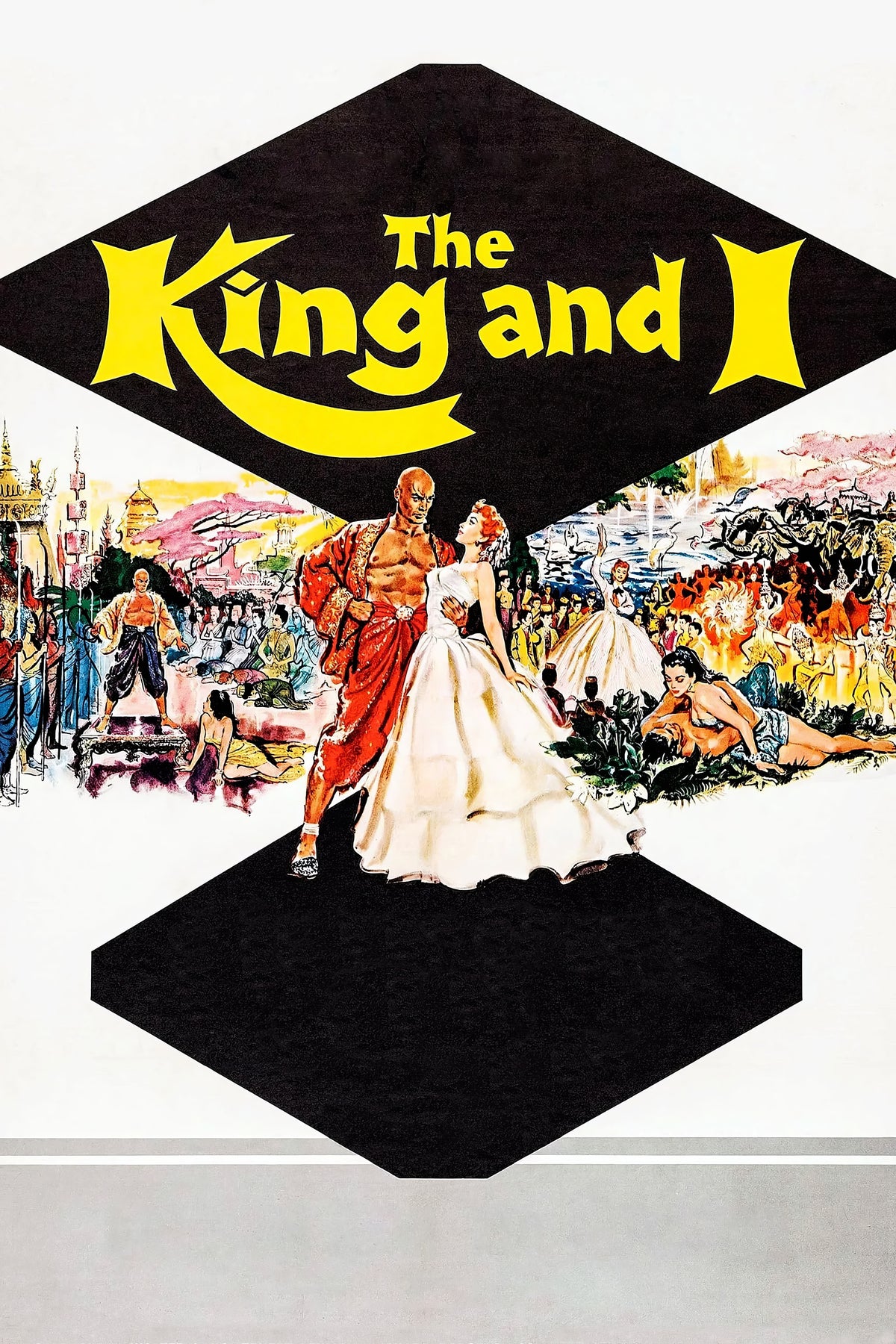 The King and I (1956) Film/Movie Premium Waterproof & Tear Resistant Posters