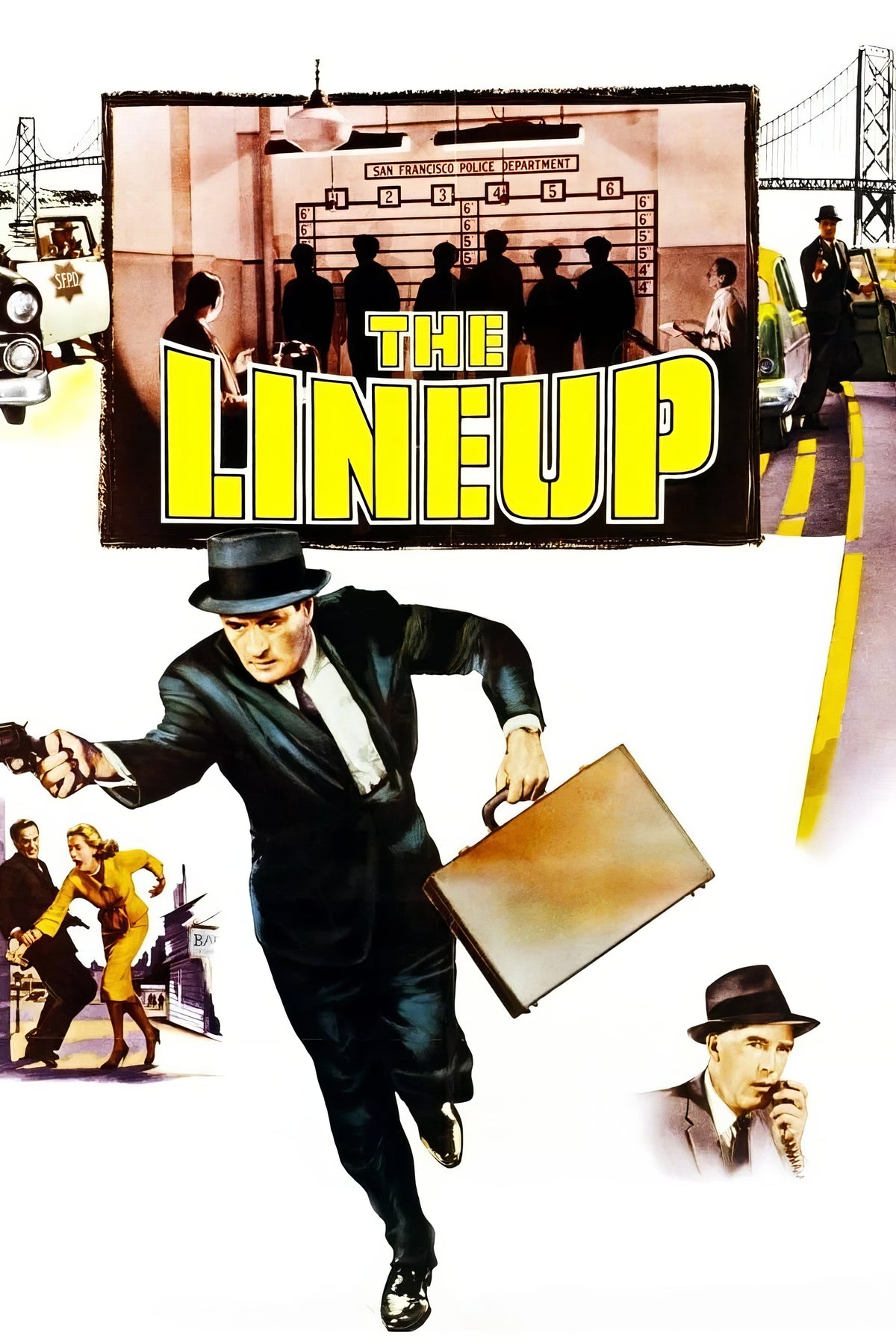 The Lineup (1958) Film/Movie Premium Waterproof & Tear Resistant Posters