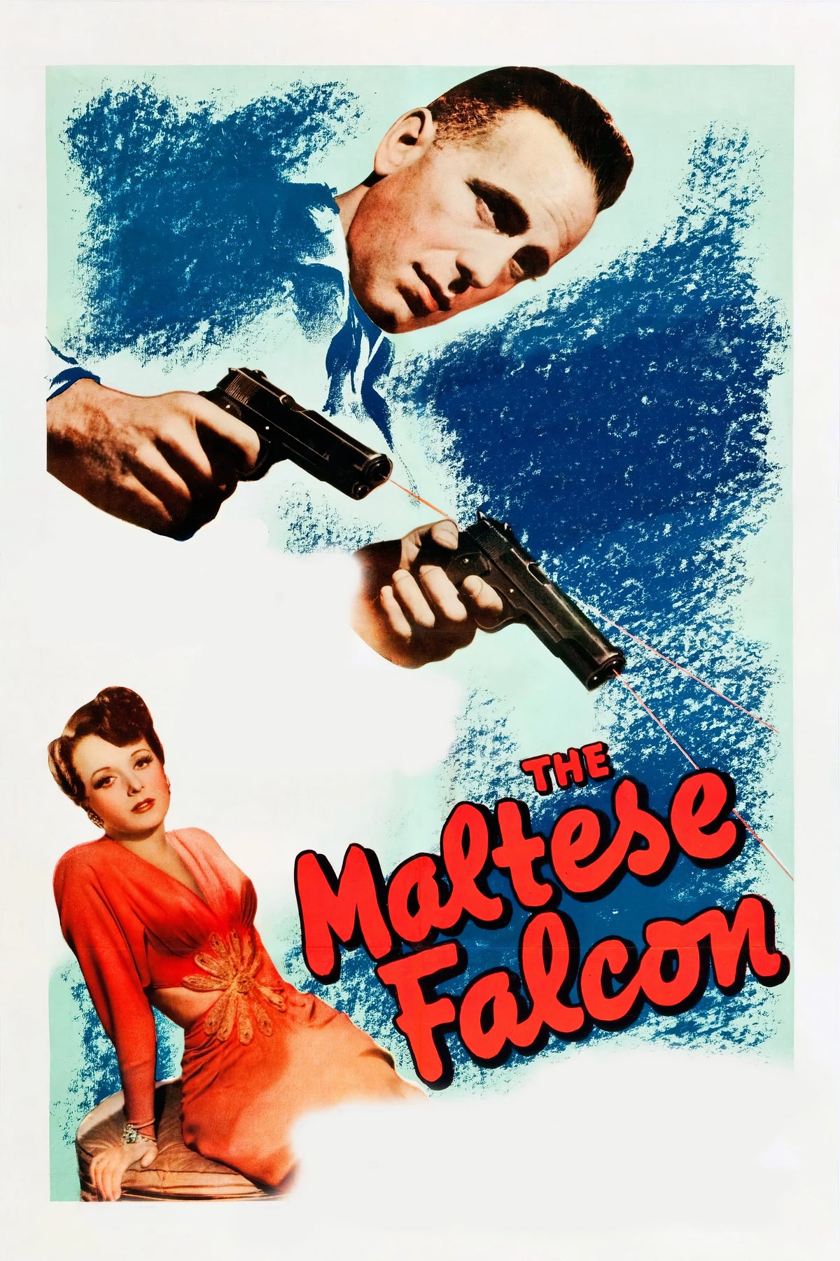 1941 The Maltese Falcon (1941) Film/Movie Premium Waterproof & Tear Resistant Posters