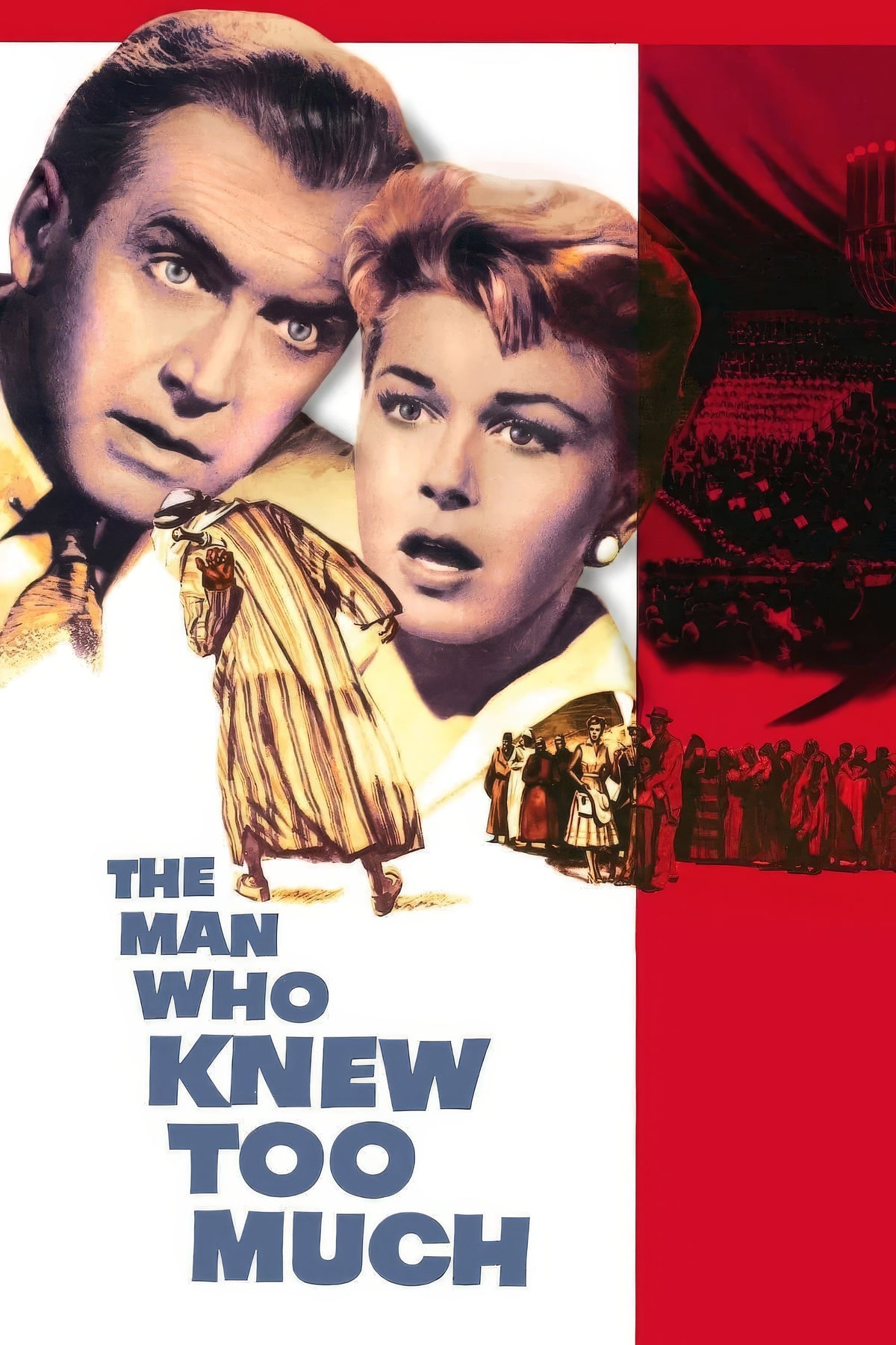 The Man Who Knew Too Much (1956) Film/Movie Premium Waterproof & Tear Resistant Posters