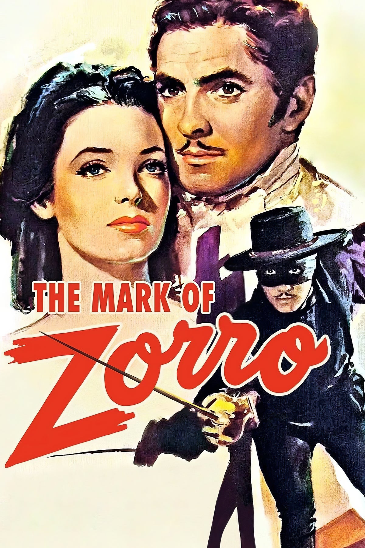 The Mark of Zorro (1940) Film/Movie Premium Waterproof & Tear Resistant Posters