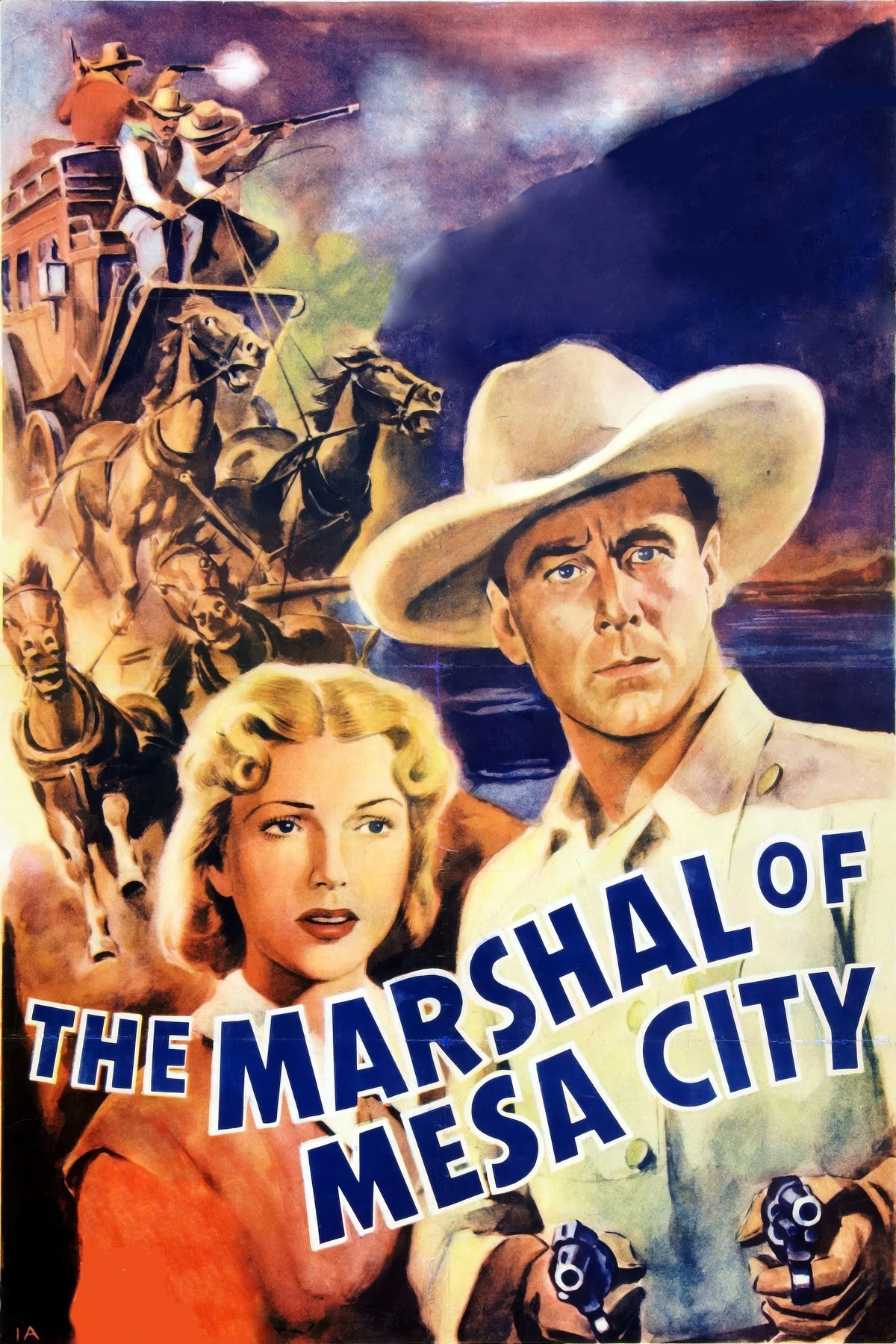 The Marshal Of Mesa City (1939) Film/Movie Premium Waterproof & Tear Resistant Posters