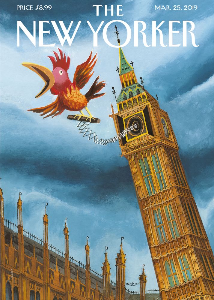 New Yorker Poster Printed | Premium Waterproof & Tear Resistant Full Colour Posters