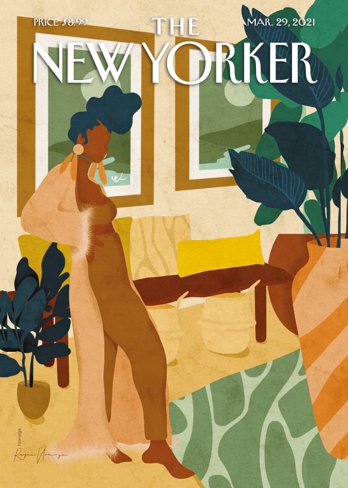 New Yorker Poster Printed | Premium Waterproof & Tear Resistant Full Colour Posters