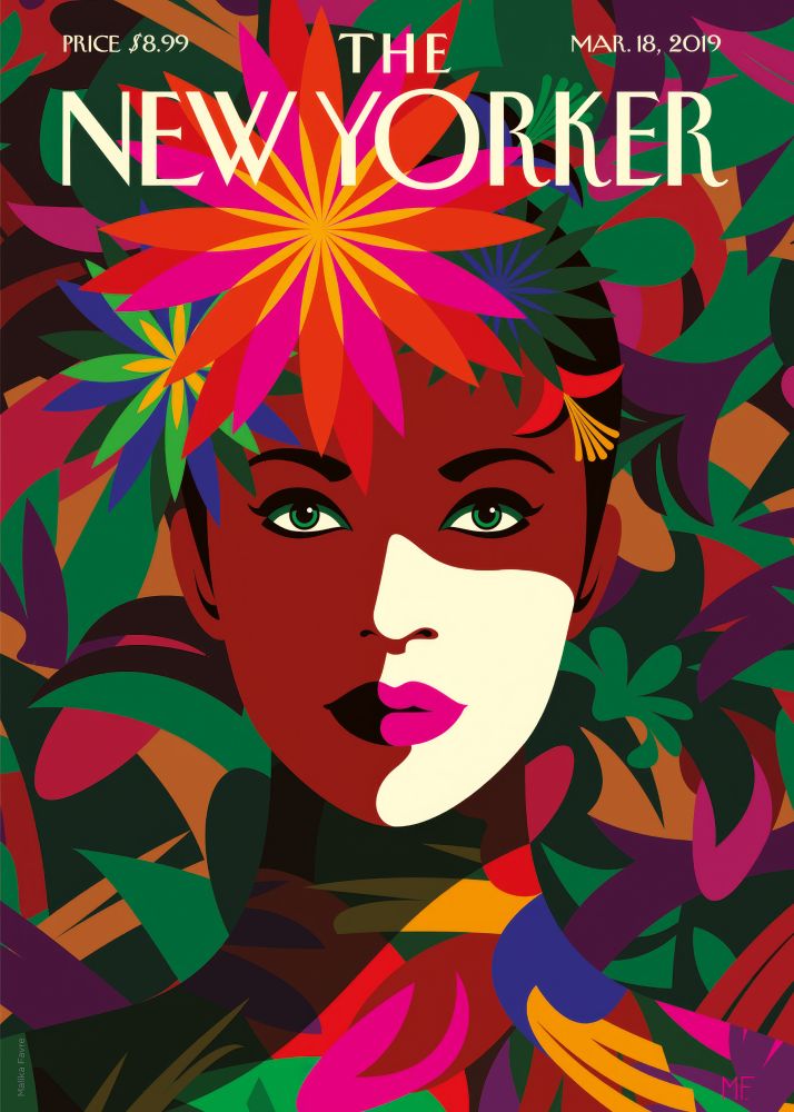 New Yorker Poster Printed | Premium Waterproof & Tear Resistant Full Colour Posters