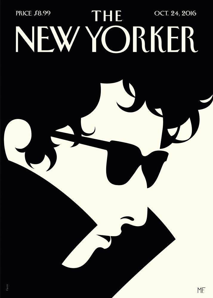 New Yorker Poster Printed | Premium Waterproof & Tear Resistant Full Colour Posters