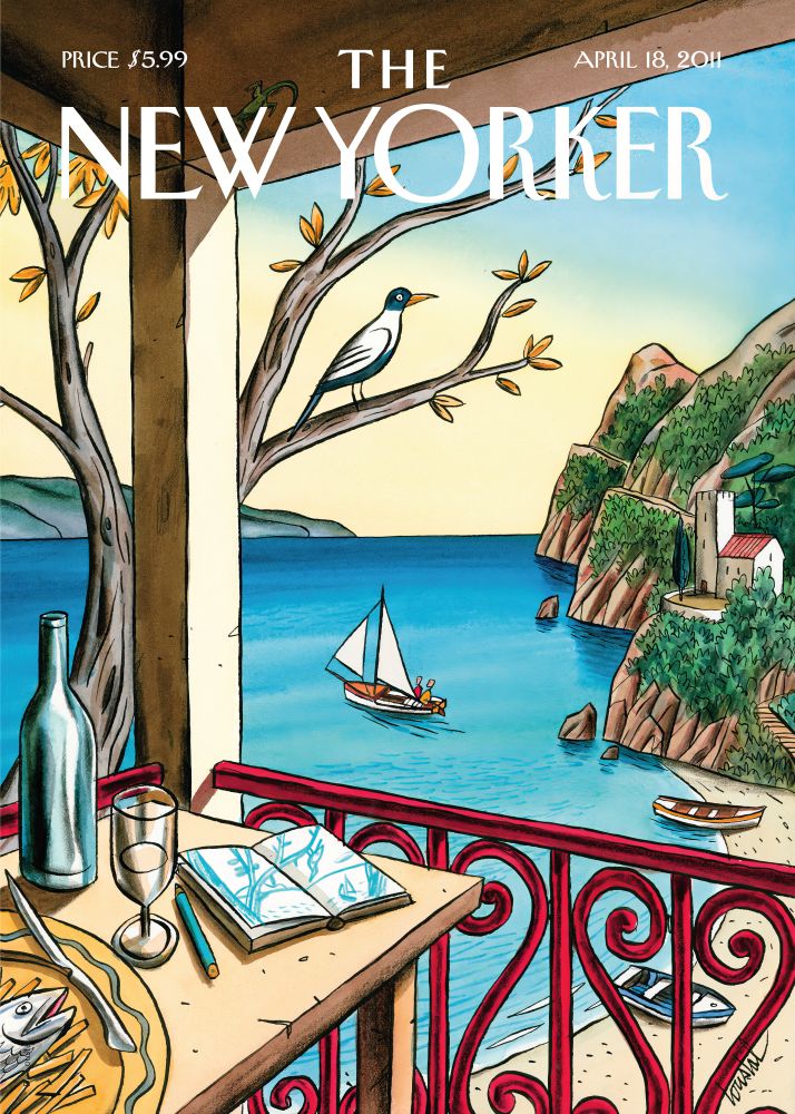 New Yorker Poster Printed | Premium Waterproof & Tear Resistant Full Colour Posters