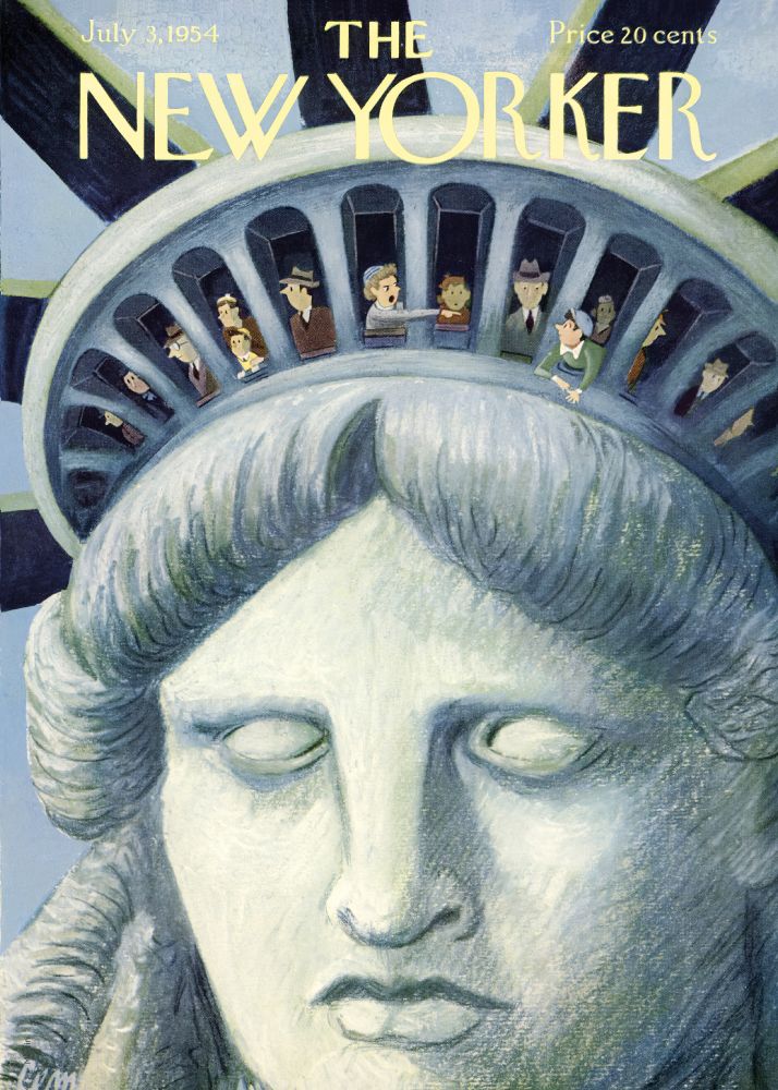 New Yorker Poster Printed | Premium Waterproof & Tear Resistant Full Colour Posters