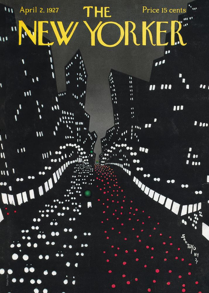 New Yorker Poster Printed | Premium Waterproof & Tear Resistant Full Colour Posters