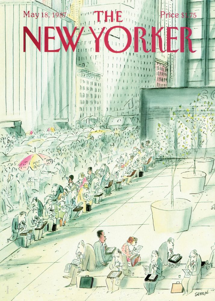 New Yorker Poster Printed | Premium Waterproof & Tear Resistant Full Colour Posters