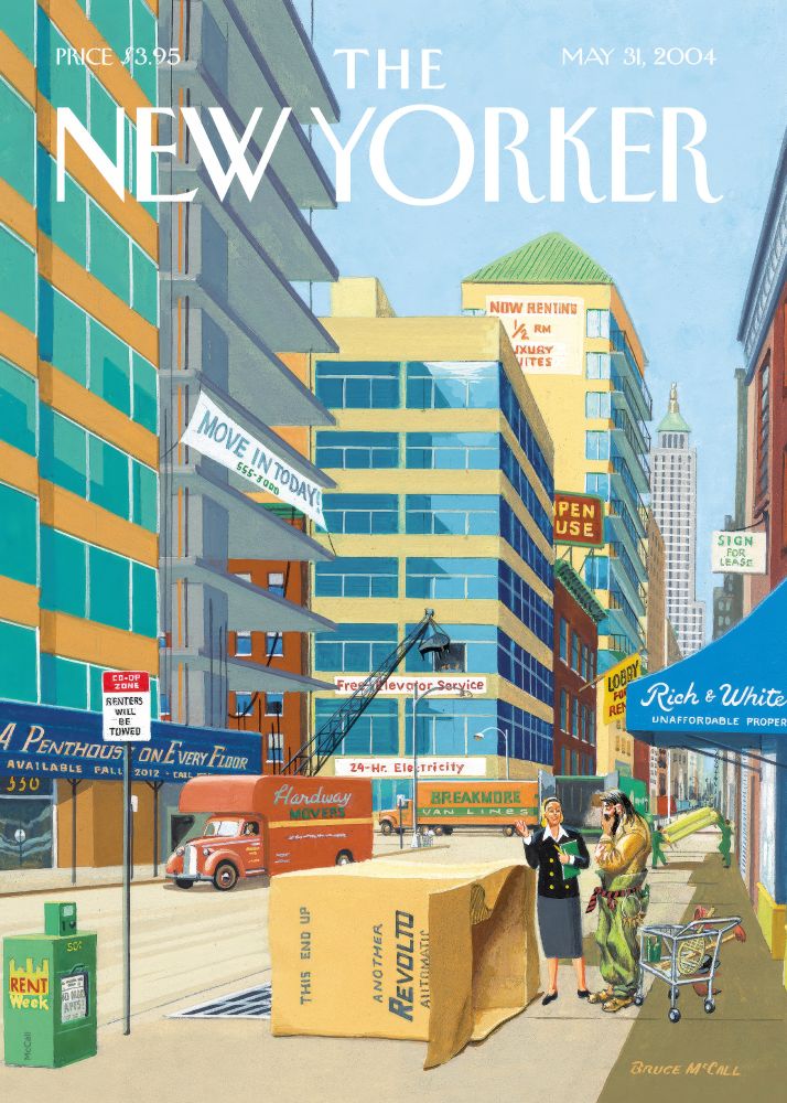 New Yorker Poster Printed | Premium Waterproof & Tear Resistant Full Colour Posters
