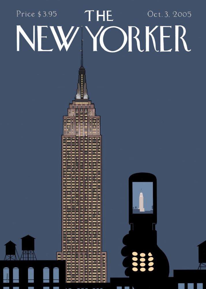 New Yorker Poster Printed | Premium Waterproof & Tear Resistant Full Colour Posters