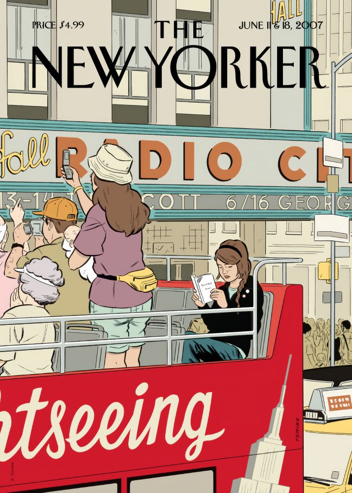 New Yorker Poster Printed | Premium Waterproof & Tear Resistant Full Colour Posters