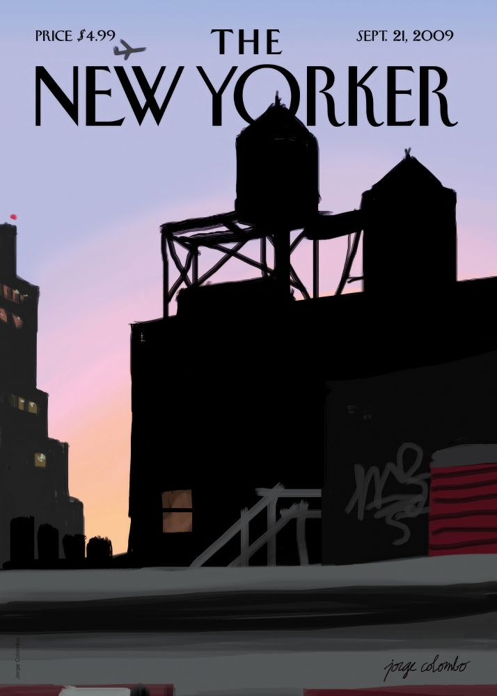 New Yorker Poster Printed | Premium Waterproof & Tear Resistant Full Colour Posters