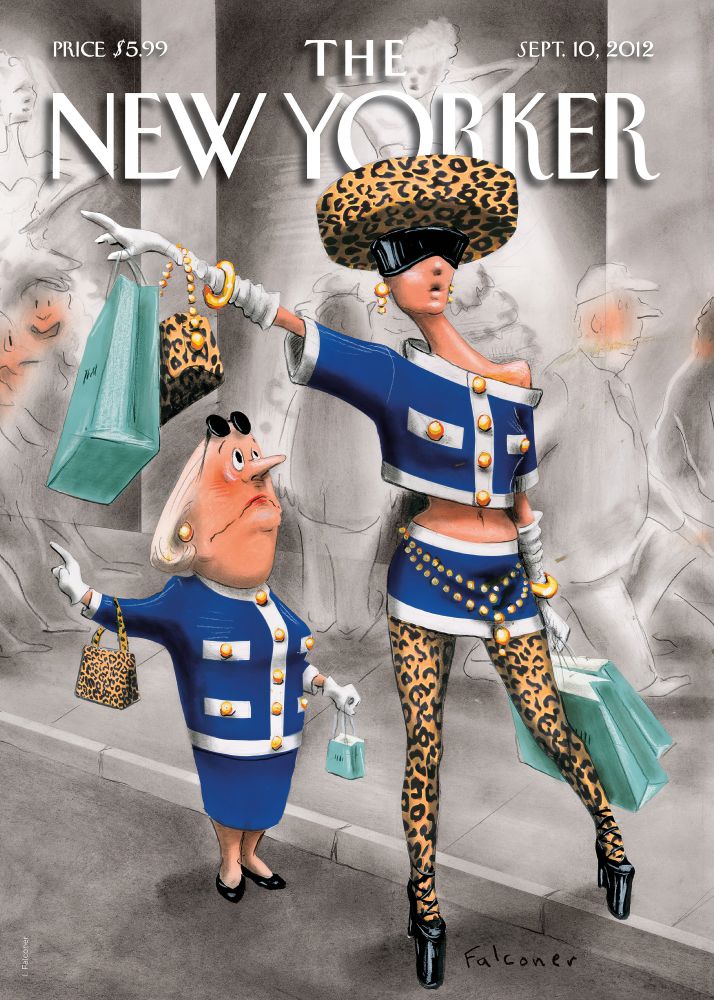 New Yorker Poster Printed | Premium Waterproof & Tear Resistant Full Colour Posters