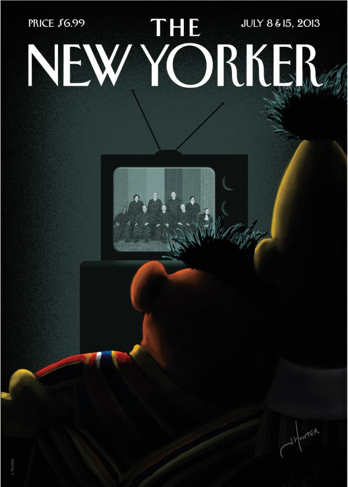 New Yorker Poster Printed | Premium Waterproof & Tear Resistant Full Colour Posters