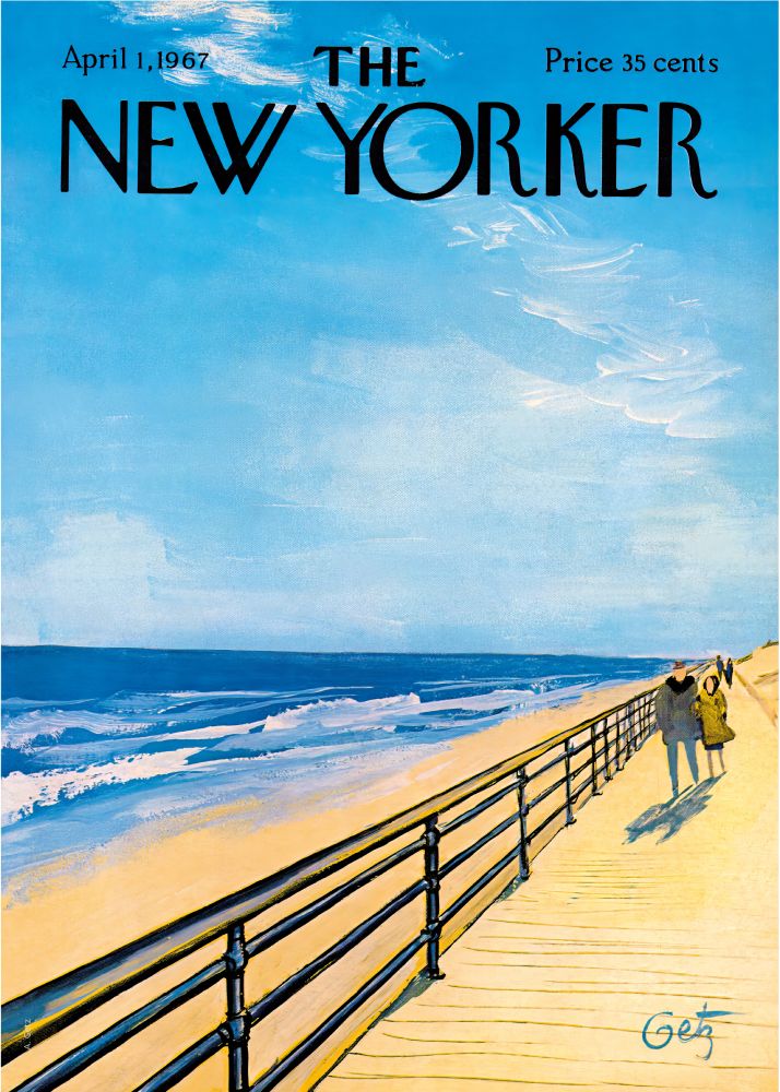 New Yorker Poster Printed | Premium Waterproof & Tear Resistant Full Colour Posters