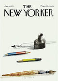 NY136 New Yorker Magazine Cover (1975) Printed | Premium Waterproof & Tear Resistant Full Colour Posters