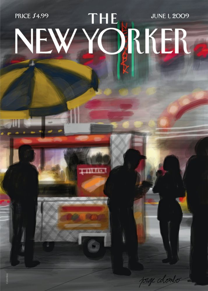 New Yorker Poster Printed | Premium Waterproof & Tear Resistant Full Colour Posters