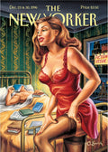 NY142 New Yorker Magazine Cover (1996) Printed | Premium Waterproof & Tear Resistant Full Colour Posters