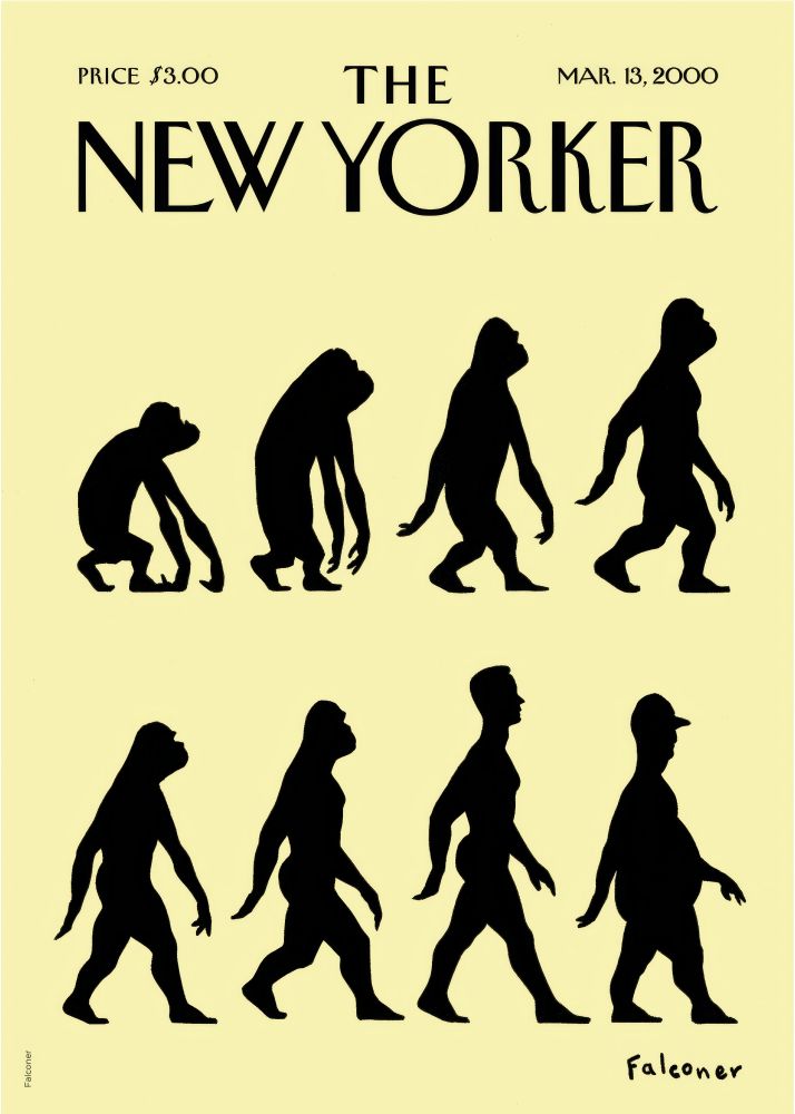 New Yorker Poster Printed | Premium Waterproof & Tear Resistant Full Colour Posters