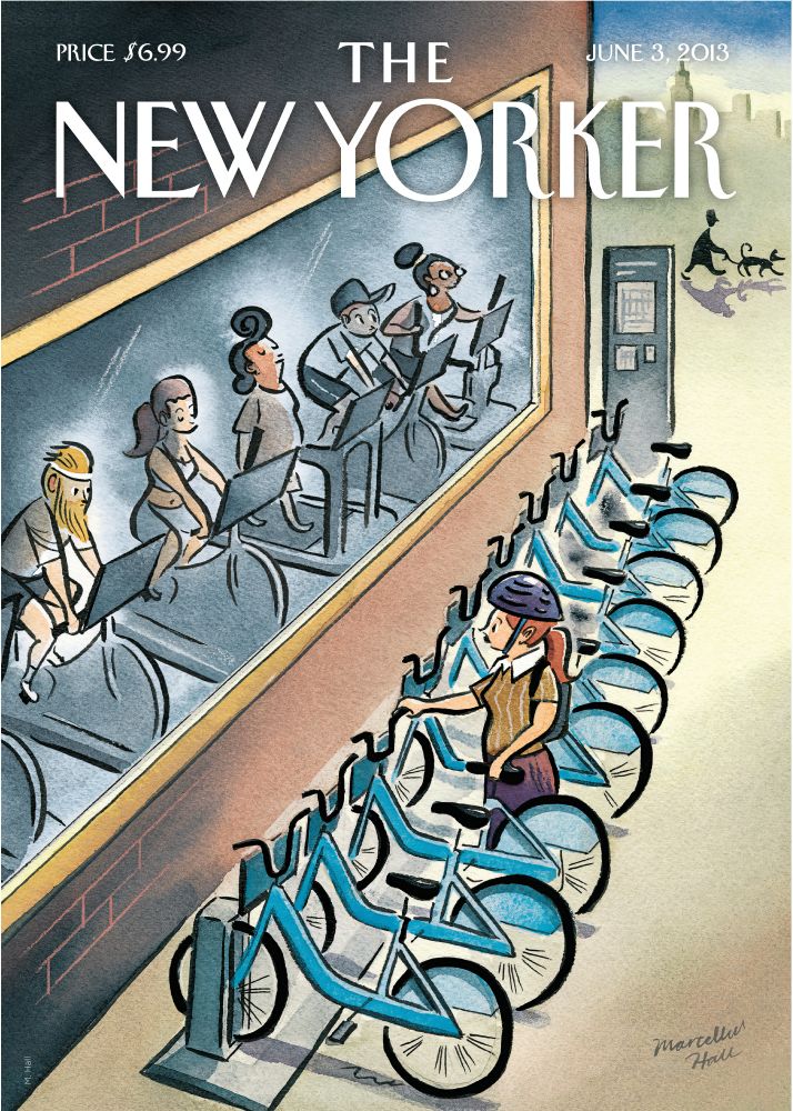 New Yorker Poster Printed | Premium Waterproof & Tear Resistant Full Colour Posters