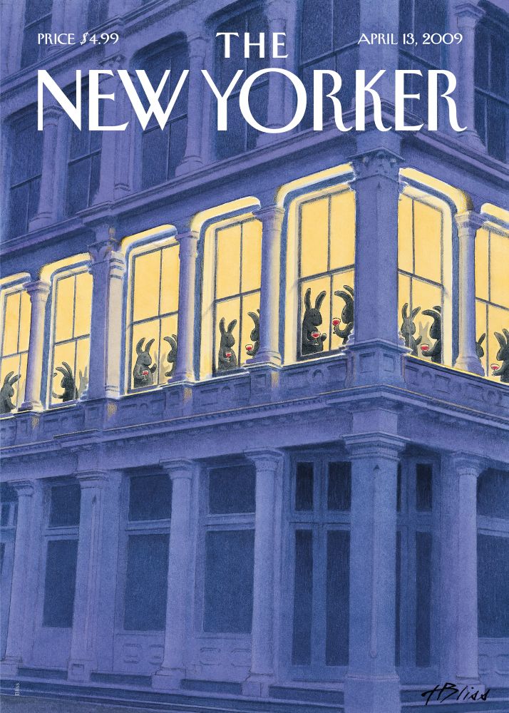 New Yorker Poster Printed | Premium Waterproof & Tear Resistant Full Colour Posters