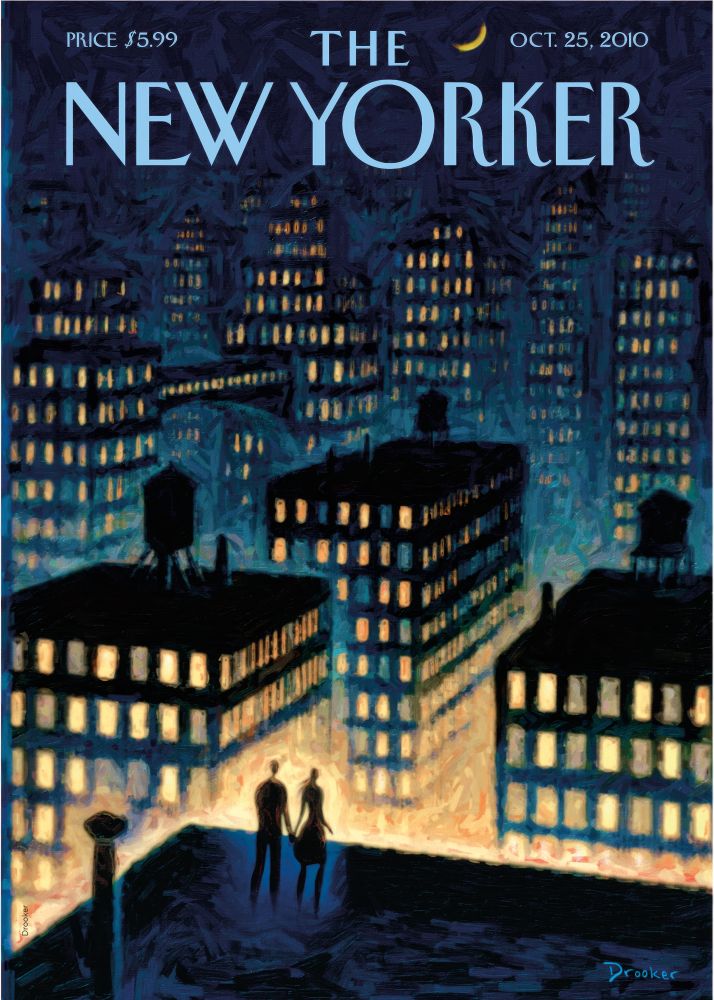 New Yorker Poster Printed | Premium Waterproof & Tear Resistant Full Colour Posters