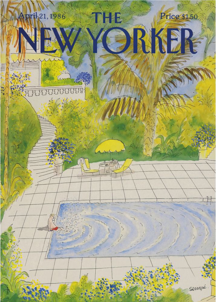 New Yorker Poster Printed | Premium Waterproof & Tear Resistant Full Colour Posters