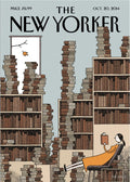 NY154 New Yorker Magazine Cover (2014) Printed | Premium Waterproof & Tear Resistant Full Colour Posters