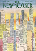 NY155 New Yorker Magazine Cover (1962) Printed | Premium Waterproof & Tear Resistant Full Colour Posters