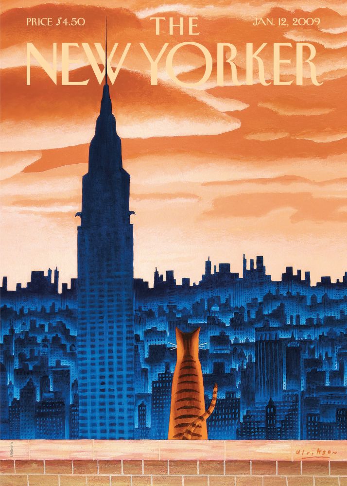 New Yorker Poster Printed | Premium Waterproof & Tear Resistant Full Colour Posters
