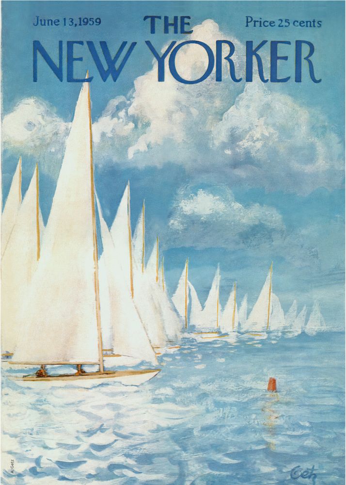 New Yorker Poster Printed | Premium Waterproof & Tear Resistant Full Colour Posters