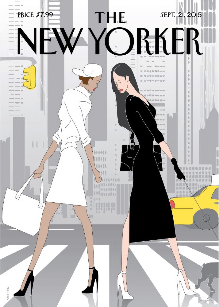 New Yorker Poster Printed | Premium Waterproof & Tear Resistant Full Colour Posters