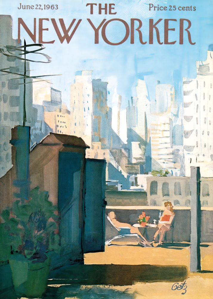 New Yorker Poster Printed | Premium Waterproof & Tear Resistant Full Colour Posters