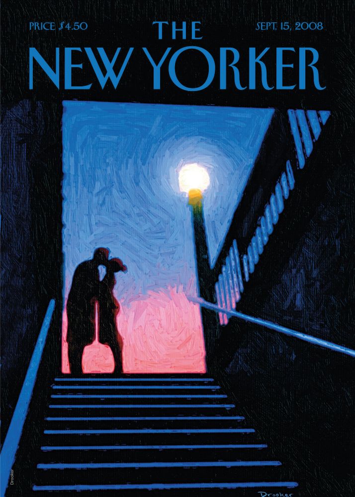 New Yorker Poster Printed | Premium Waterproof & Tear Resistant Full Colour Posters