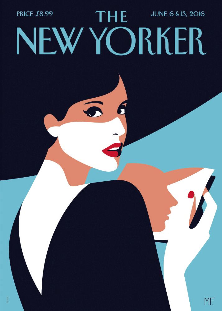 New Yorker Poster Printed | Premium Waterproof & Tear Resistant Full Colour Posters