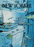 NY20 New Yorker Magazine Cover (2005) Printed | Premium Waterproof & Tear Resistant Full Colour Posters