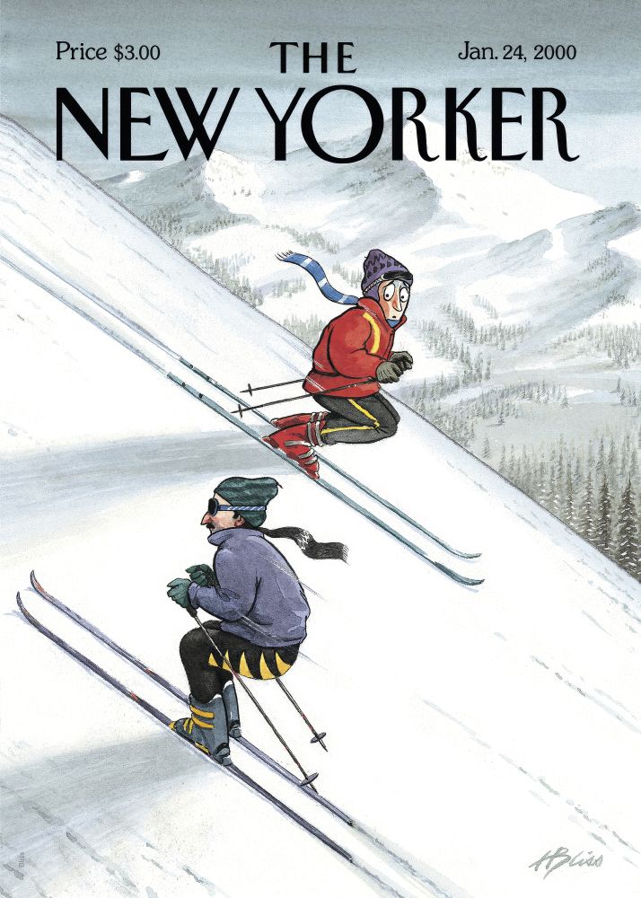 New Yorker Poster Printed | Premium Waterproof & Tear Resistant Full Colour Posters