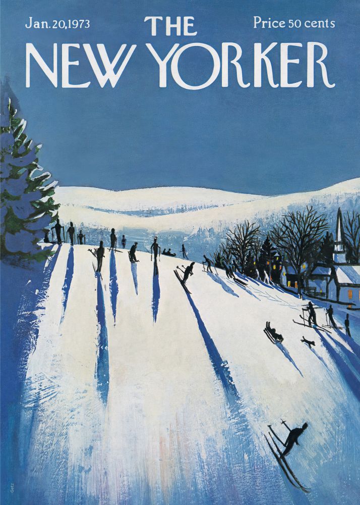 New Yorker Poster Printed | Premium Waterproof & Tear Resistant Full Colour Posters