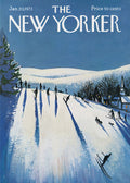 NY26 New Yorker Magazine Cover (1973) Printed | Premium Waterproof & Tear Resistant Full Colour Posters