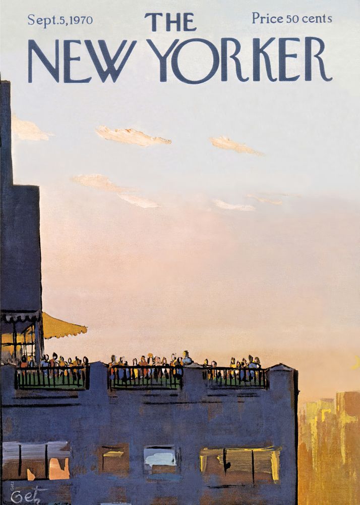 New Yorker Poster Printed | Premium Waterproof & Tear Resistant Full Colour Posters
