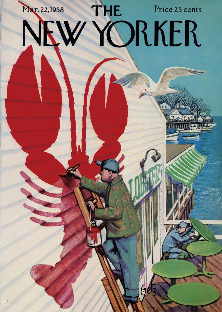 New Yorker Poster Printed | Premium Waterproof & Tear Resistant Full Colour Posters