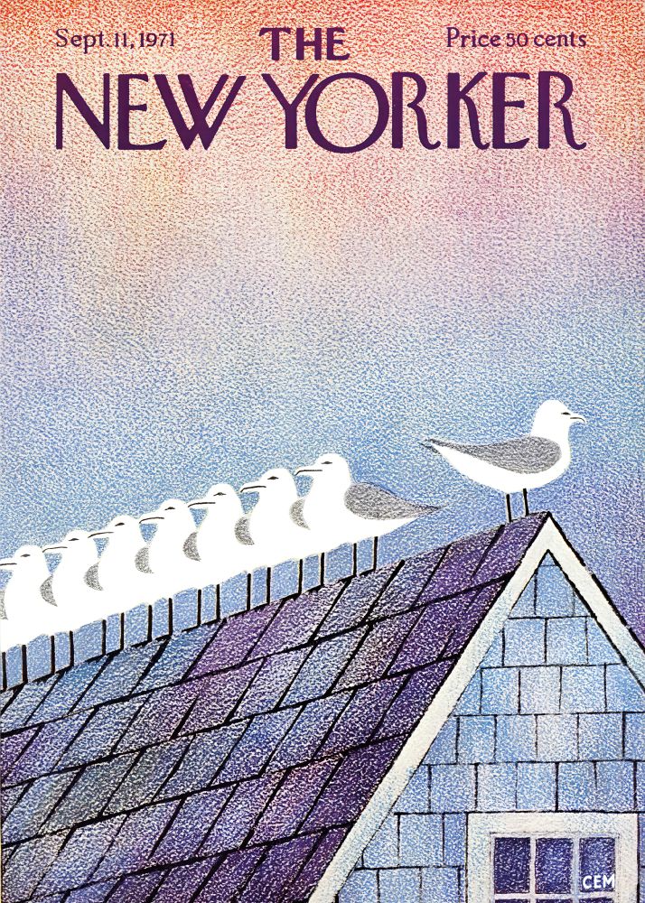 New Yorker Poster Printed | Premium Waterproof & Tear Resistant Full Colour Posters