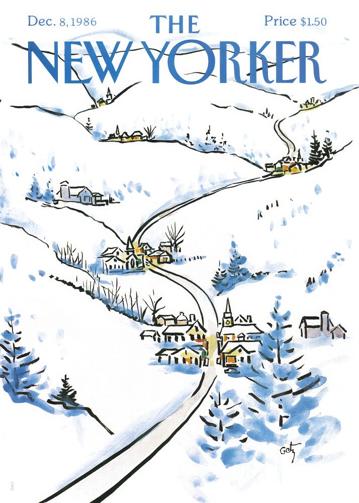 New Yorker Poster Printed | Premium Waterproof & Tear Resistant Full Colour Posters