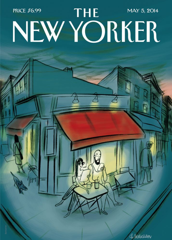 New Yorker Poster Printed | Premium Waterproof & Tear Resistant Full Colour Posters