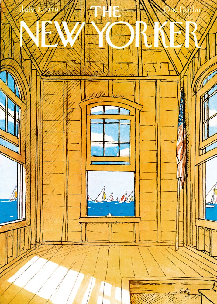 New Yorker Poster Printed | Premium Waterproof & Tear Resistant Full Colour Posters