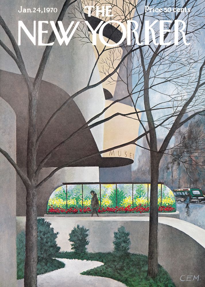 New Yorker Poster Printed | Premium Waterproof & Tear Resistant Full Colour Posters
