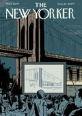 NY44 New Yorker Magazine Cover (2009) Printed | Premium Waterproof & Tear Resistant Full Colour Posters
